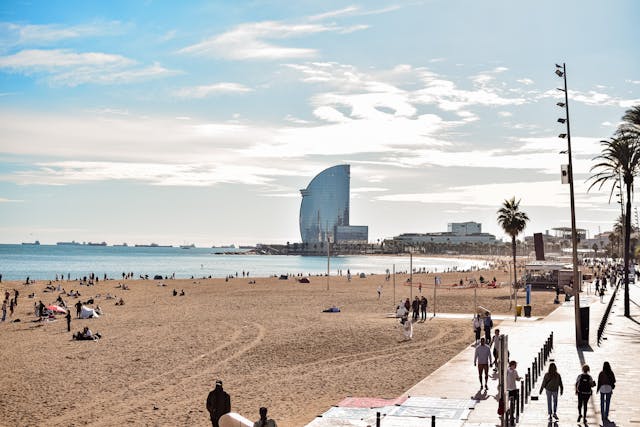 Why sailing along the Barcelona coastline